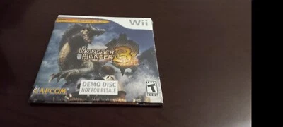 Monster Hunter Tri 3 - Nintendo Wii - Demo Disc - Brand New - Sealed - - Image 1 of 2