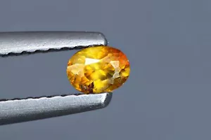 0.265 Cts Fiery Yellow Sphalerite 100% Natural Unheated Sparkling Gem - Picture 1 of 3