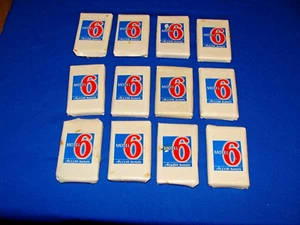 Lote de 12 barras de jabón Motel 6 Accor Hotels 2,5 X 1,5 X .25 anteriores a 2012 sin abrir - Imagen 1 de 19