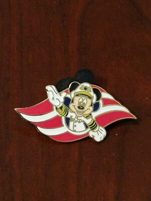 Disney Pin 62428 DCL - Wave Logo Boxed Set - Captain Mickey - Image 1 of 2