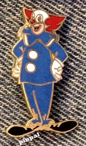 Bozo the Clown Brooch Lapel Pin~Vintage~Cloisonne~Cartoon~NOS~New Old Stock - Picture 1 of 2