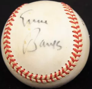 Chicago Cubs Legends TRI-SIGNED Baseball PSA/DNA LOA #AN06007 Banks,Williams,Jen - Picture 1 of 8