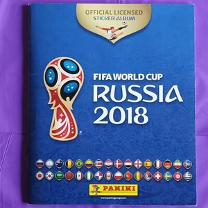 PANINI World Cup Russia 2018 FOOTBALL Stickers Album Complete FULL BOOK - Picture 1 of 19