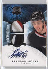 2008 Upper Deck The Cup Emblems of Endorsement /15 Brandon Sutter Rookie Auto RC