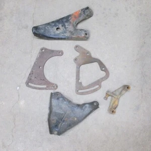 73 74 75 76 77 78 79 80 CHEVY GMC C10 C20 AIR COMPRESSOR MOUNTING BRACKETS SET - Picture 1 of 6