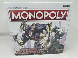 Monopoly My Hero Academia Board Game GameStop Excl 2019 BRAND NEW - Picture 1 of 4