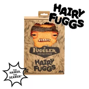Fuggler Hairy Fuggs Munch Munch #119 Orange Monobrow Funny Ugly Monster Plush - Picture 1 of 4