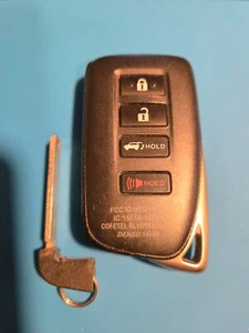 OEM 2014-20 LEXUS IS RC LLAVE INTELIGENTE MANDO A DISTANCIA FCC: HYQ14FBA Denso 14FBA - Imagen 1 de 8