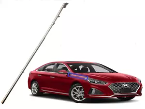 FRONT FENDER RIGHT PASSENGER GARNISH CHROME MOLDING TRIM FOR SONATA 2018 2019 - Picture 1 of 4