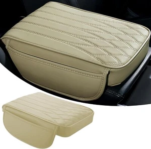 Cubierta de reposabrazos/cubierta de consola sin marca--beige--ver descripción para compatibilidad - Imagen 1 de 5