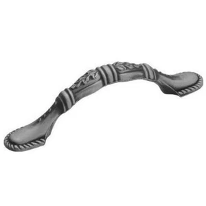 Lote de (20) Tirador de gabinete de peltre Art Deco Nouveau Hickory P7334-SPA Chartres 3" - Imagen 1 de 1