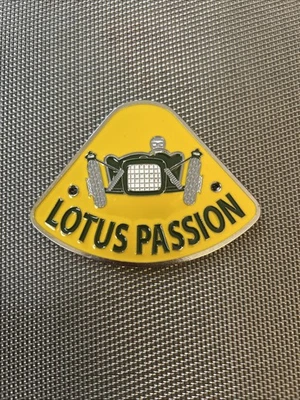 Badge En Métal Lotus Passion  - Photo 1/2