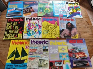 Lot de 13 revues / magazine "Theoric" + Micr'oric - Oric 1 / Oric Atmos - Zdjęcie 1 z 9
