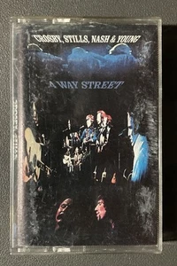 1992 Atlantic Records Crosby, Stills, Nash & Young 4 Way Street Cassette Tape - Picture 1 of 9