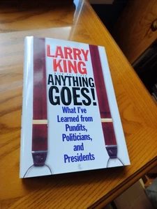 signiert, Anything Goes!, 2000, Erstausgabe, Larry King, HCDJ - Bild 1 von 9