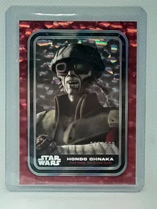 Hondo Ohnaka 2023 Topps Star Wars - Foilboard rojo (097/199) - - Imagen 1 de 2