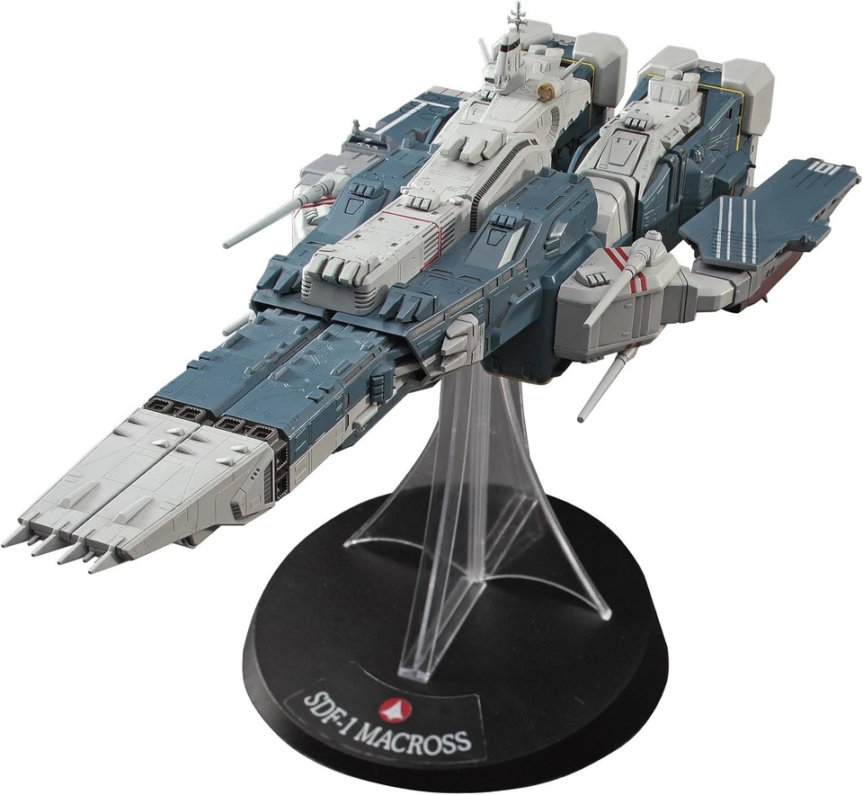 Hasegawa 1/4000 Scale Macross Sdf1 65830 Fortress Ship Prometheus and Daedalus