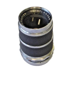 Voigtländer 135mm f4 Super-Dynarex Deckel Mount Bessamatic Objektiv - Bild 1 von 4