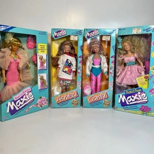 Vintage Maxie Modepuppen Hasbro Neu im Karton - Carly, Ashley & 2 Diff. Maxie Konvolut 4 - Bild 1 von 24