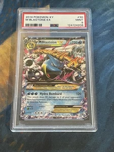 M Blastoise EX 30/146 XY Holo PSA 9 - Picture 1 of 2