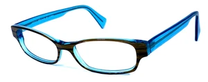 LAFONT ISST & LA SYMBOLE 501 France Olive Green/Blue 51-14-137 Eyeglasses Frame - Picture 1 of 11