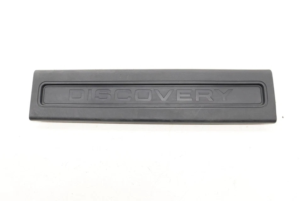 Land Rover Discovery 2017-2020 umbral de puerta delantera izquierda placa de desgaste fabricante original negro_SGR Foto 1 de 4