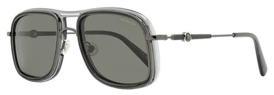 Gafas de sol polarizadas Moncler Kontour ML0223 01D Gunmetal/Gris 56 mm Foto 1 de 3