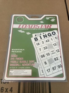 Vintage 1984 Loadstar Number 6 Commodore 64 Disk - Bild 1 von 2