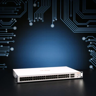 HPE Aruba Instant On 1830 Rackmount Gigabit Smart Switch // JL814A - Image 1 of 4