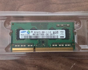 Samsung 2GB 1Rx8 PC3-12800S M471B5773EB0-CK0 Laptop Memory Ram SDRAM - Picture 1 of 5