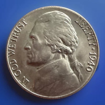 1940-P BU Jefferson Nickel “Best Value On eBay “ Sold As Pictured” Fast S&H 1083 - Image 1 of 4