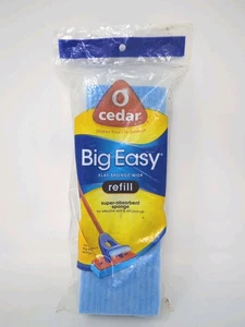 O-Cedar Big Easy Flat Sponge Mop Refill Discontinued New Sealed 2011 - Picture 1 of 3