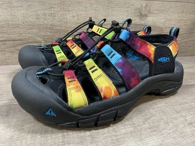 Sandalias deportivas Keen Newport H2 impermeables tie dye punta cerrada para mujer talla 10 Foto 1 de 4