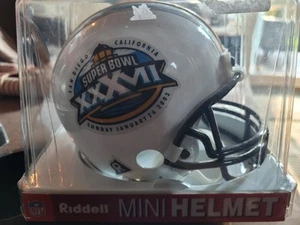 Superbowl XXXVII Raiders vs Tampa Bay Buccaneers Mini Helm Neu in OVP - Bild 1 von 3