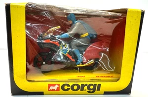 Corgi #268 Batman Batbike Vintage Original Boxed Diecast Motorcycle RARE - Picture 1 of 11