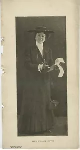 EDNA WALLACE HOPPER attrice 1903 foto d'epoca stampata 6x12 - Foto 1 di 1