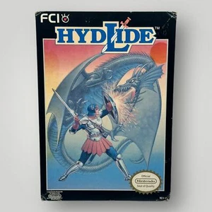 Hydlide NES Nintendo With Box Authentic Tested Working - Picture 1 of 12