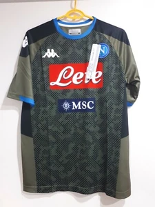 Camiseta deportiva de fútbol americano Napoli FC Away 19/20, nueva con etiquetas - Imagen 1 de 5