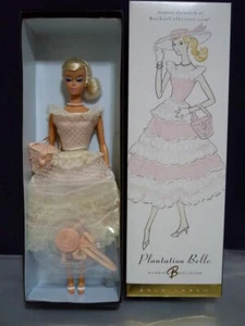 Mattel Barbie Reimpresión Etiqueta Dorada Edición Limitada Plantation Belle 2004 sin usar - Imagen 1 de 7