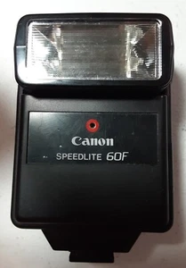 Canon Speedlite 60F Camera Flash Accessory Pocket Bounce Flash *Tested*Works* - Picture 1 of 10