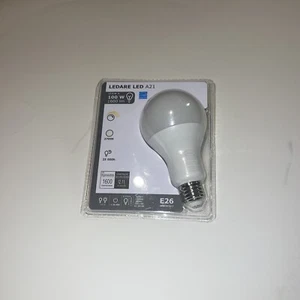 Ikea Ledare LED Bulb, E26, 1600 Lumen - Globe A21 Dimmable - Picture 1 of 5