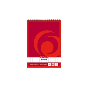 10x Herlitz Spiral-Notizblock / Schreibblock / DIN A7 / kariert - Bild 1 von 1