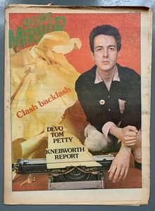 1978 UK MUSIC MAGAZINE THE CLASH Punk JOE STRUMMER DEVO Record Mirror KNEBWORTH - Picture 1 of 5