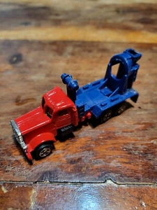 1990s Soma Realtoy 1/64 Red And Blue Cement Mixer - Picture 1 of 7