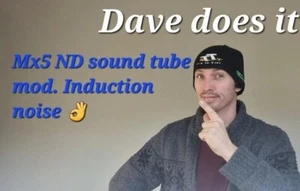 MX5 ND Sound tube Kit modification SELL WORLDWIDE - BUY ON MOBILE or LOCAL SITE! - Picture 1 of 13
