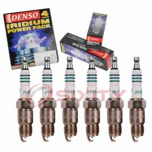 6 pc Denso Iridium Power Spark Plugs for 1975-1981 Pontiac Grand LeMans 3.8L ga - Picture 1 of 5