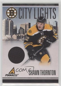 2010-11 Panini Pinnacle City Lights Materials /499 Shawn Thornton #56