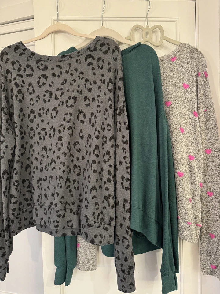 Gap Girls Set Of Three Long Sleeved Sweaters - Image 1 of 4