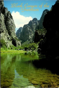 Black Canyon of the Gunnison Colorado River View c1990 Postcard - Picture 1 of 2