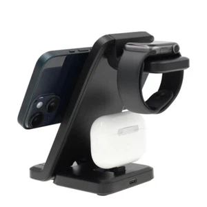 3 In 1 Ladestation, die drahtlosen Ladeständer für Mobiltelefon faltet - Zdjęcie 1 z 12